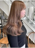 ミルクティーベージュ chisato