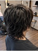 縦落ちシャドウパーマ