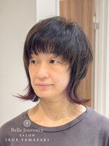 サロンイクエヤマザキ 麻布十番(SALON IKUE YAMAZAKI)&nbsp;髪に優しい白髪染め[麻布十番/ショート/50代/60代/ノンジアミン]