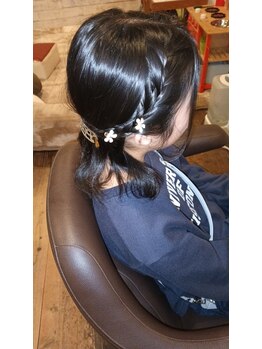 マヒナ ヘアーアンドリラックス(mahina hair&relax)の写真/自分の過ごしたいスタイルで叶える！広々空間をお子様と貸し切りで過ごす癒やしのひととき