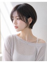 ウィールール 札幌店(WE RULE)&nbsp;20代30代 前下がりショート メテオカラー 艶髪