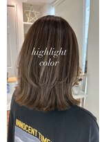 フレイムス ヘアアンドリラックス 東川口店(Frames hair&relax) 【HIRUMA】ハイライト×ボブレイヤー