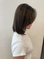 ユーフォリア 青山(Euphoria)&nbsp;大人可愛い 透け感 ベージュ 透明感カラー