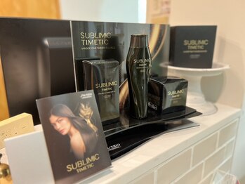 りんごの木 稲田店の写真/資生堂サブリミック最高峰トリートメント《TIMETIC》取扱店！触れた瞬間に違いが分かる髪に！