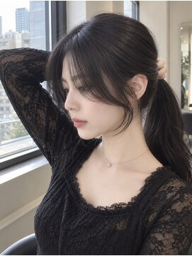 ウィル 京橋店(WiLL) 黒髪ロング×結んでも可愛い骨格似合わせ顔周り