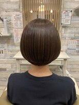 フゥカ 売市店(fuka)&nbsp;ショートボブ×ハイライトカラー　八戸