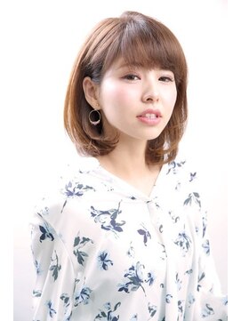 モーラ 鳳店(MOLLA) 大人かわいいフェミニンボブ【夏カラー/ニュアンスカラー】