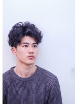 メリケンバーバーショップ コウベ(MERICAN BARBERSHOP KOBE)&nbsp;イメチェンセミウエットビジカジツーブロック#m2