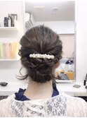 綺麗めパーティヘアアレンジ