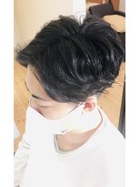 ココロ(KOKORO)&nbsp;センターパート！　メンズヘア