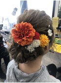 【札幌平岡　ヘアセット(アップスタイル)】　五十嵐美穂