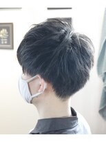 ウィスカーヘアー(whisker hair)&nbsp;マッシュブラックショート