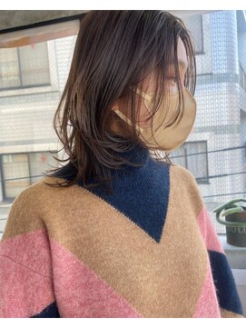ヌー 代官山(nuu) ・くびれヘアマッシュウルフレイヤーカットメルティカラー
