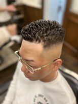 ヒロギンザバーバーショップ 神楽坂店(HIRO GINZA BARBER SHOP)&nbsp;スキンフェード×濡れパン