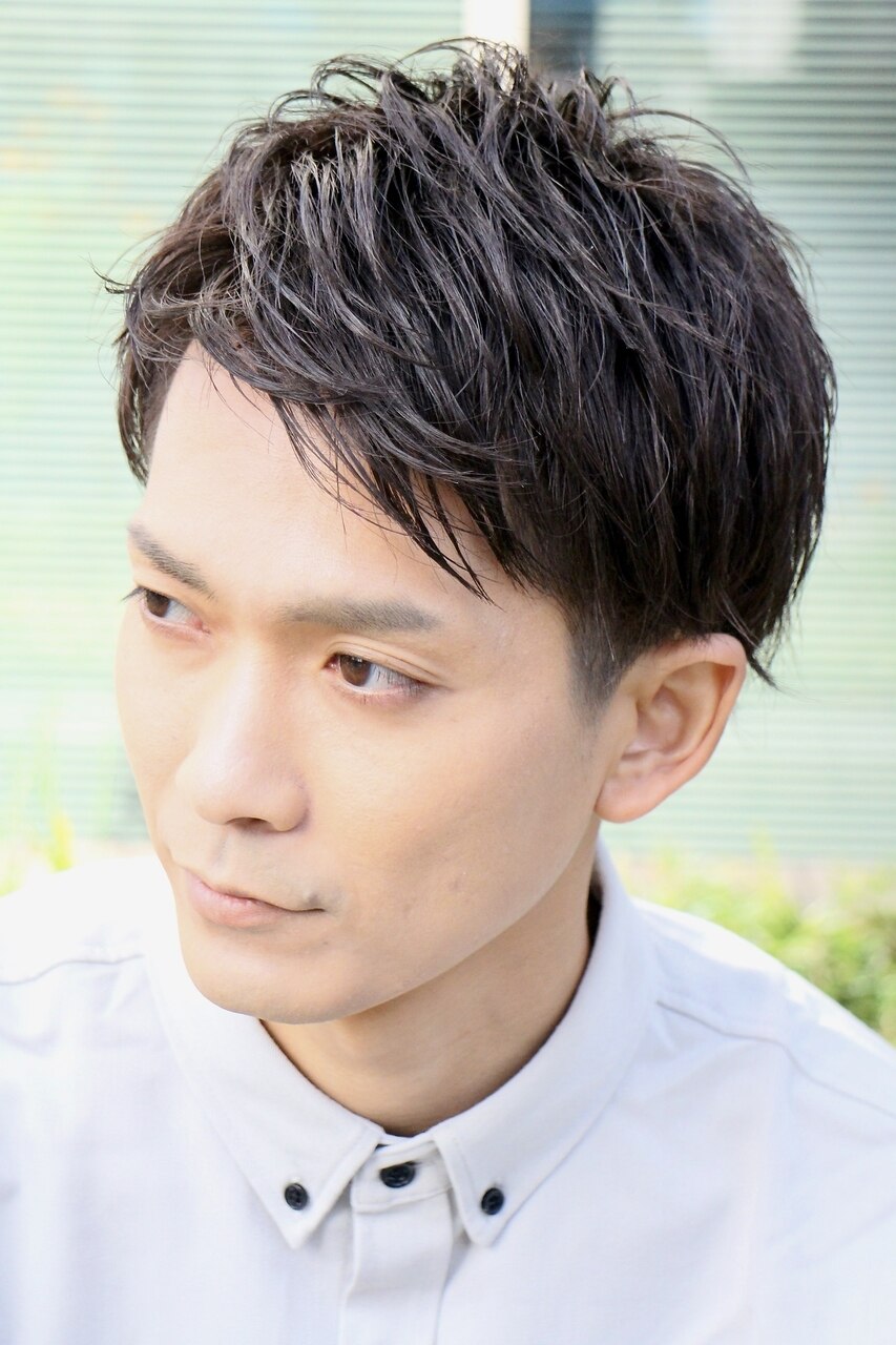 男性限定【カット+カラー】\8900　「ノーセットorセルフ」