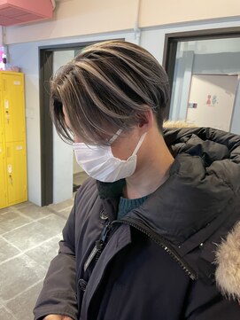 アン(Un) 【外国人風ハイライト】【バレイヤージュ】【ハイライト】