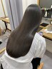 【女性スタイリスト限定】ストリートメント(縮毛矯正)+トリートメント￥12000