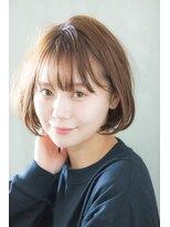 ヘアー イコラ(Hair Ikora) ボブ ベージュカラー