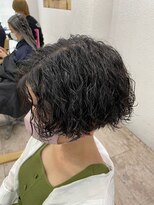 アジールヘア 所沢プロペ通り店(agir hair) スパイラルパーマツイストパーマセンター分け所沢