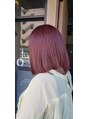 ラフィスヘアー ノア 上新庄店(La fith hair noa)&nbsp;ピンク、赤系のカラーもお任せください!