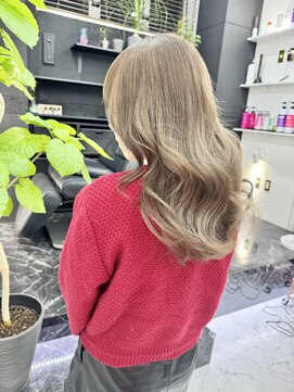 チュダック(ChuDuck) 韓国風《ミルクティー》ハイトーン/ケアブリーチ/ダブルカラー