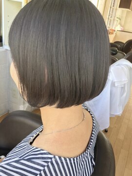 リコント(Re:cont) アイロン・ブラシ未使用！ハンドドライのみで完成した大人ボブ◎