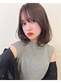 暗めグレーくびれミディアムkchiara福岡川野直人