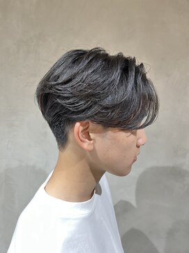 ニコ トウキョウ ヨコハマ(nico) メンズカット/センターパート/ニュアンスパーマ