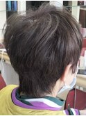 大人可愛いミセスショートレイヤー/トップふんわり/30代40代50代