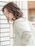抜け感アッシュベージュ