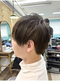 オリーブローライトメンズスタイル