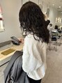 マカロン 郡山本店(MACARON)&nbsp;くるくる艶感パーマ[郡山/郡山駅/郡山駅前/パーマ/前髪/顔周り]