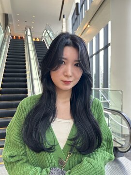 ヘアーデザイン アルエ(HAIR×design ARUE) 【RIKI】赤み消しカラーdark gray