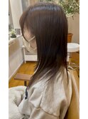 函館/グレージュ/透明感/つや感/大人可愛い