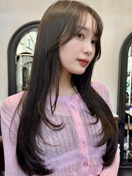 ミンクス 銀座店(MINX) 【MINX】似合わせフェミニンロングレイヤー_銀座/髪質改善