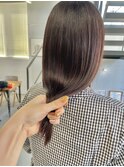 20代30代40代髪質改善カラーショコラブラウン艶感ロング