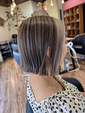 ノア(noa.) #フェイスフレーミング×ハイライト