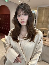 ジーナ 京都河原町(Zina) ＊似合わせ丸顔ロングレイヤーカット＊美髪【Zina京都河原町】