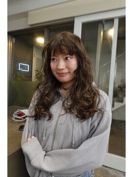 レコ 渋谷(LECO) ロングレイヤーブラウンヘア