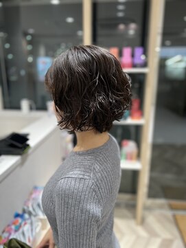 アッシュ 宮前平店(Ash) ゆるふわボブ