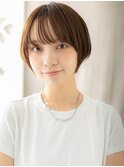 小顔補正カットナチュラルショートウルフTc1戸頭20代30代40代