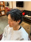【メンズパーマ】かき上げパーマスタイル