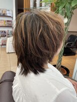 シェイプガーデンカメアリ(SHAPE GARDEN kameari) くせを生かしたハイライトデザイン