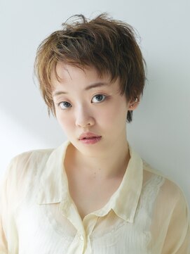ファースト 吉祥寺(FIRST KICHIJOJI) ショートレイヤースタイルベージュカラー【FIRST】宮島祐太
