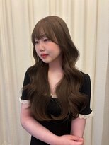 ボタン ハカタ(VOTAN hakata) オリーブベージュ/ブリーチなしダブルカラー/レイヤー カット