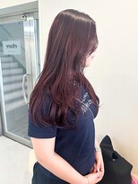 エトレ(etore)&nbsp;透明感ピンクラベンダーブラウン/ロングレイヤー