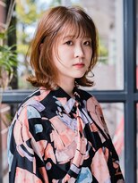 ヘアークラフト(Hair Craft)&nbsp;マロンベージュ×レイヤーカット【岡山】似合わせカット