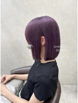 ロンド レア 天神大名店(Lond Le’a)&nbsp;小顔/抜きっぱなしブロンド /シャドールーツ/オリーブグレー