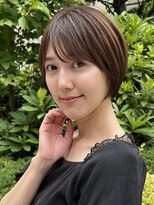 アイユー(ii+U)&nbsp;丸みショートボブ大人かわいいショート