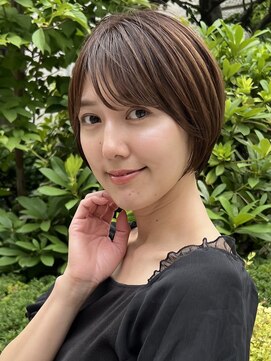 アイユー(ii+U) 丸みショートボブ大人かわいいショート